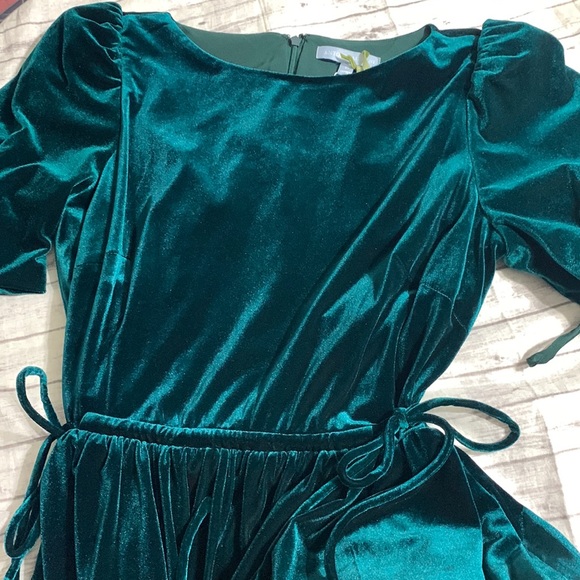 NWT Antonio Melani x Nicola Bathie Julianna Velvet Dress - Picture 7 of 12